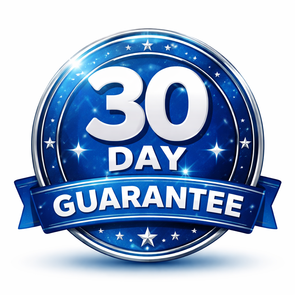 30-day warranty